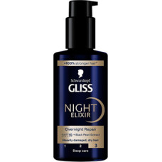 Schwarzkopf Professional Gliss Kur Night Elixir Overnight Repair - Nočn&iacute; elix&iacute;r