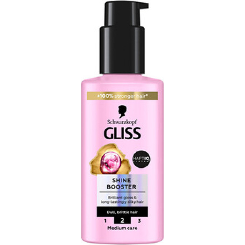 Schwarzkopf Professional Gliss Kur Shine Booster - Bezoplachov&eacute; vlasov&eacute; s&eacute;rum