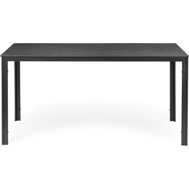 Multigarden 6-Person Garden Table 156x78 cm Polywood Patio Furniture Grey