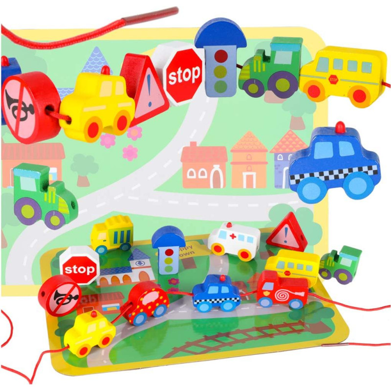 Koka bloki dēļu vītņu vītņošanas dēļu automašīnu transportlīdzekļiem