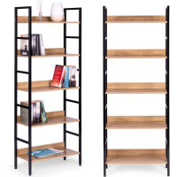 Modernhome High loft furniture with 5 shelves, metal MDF ModernHome