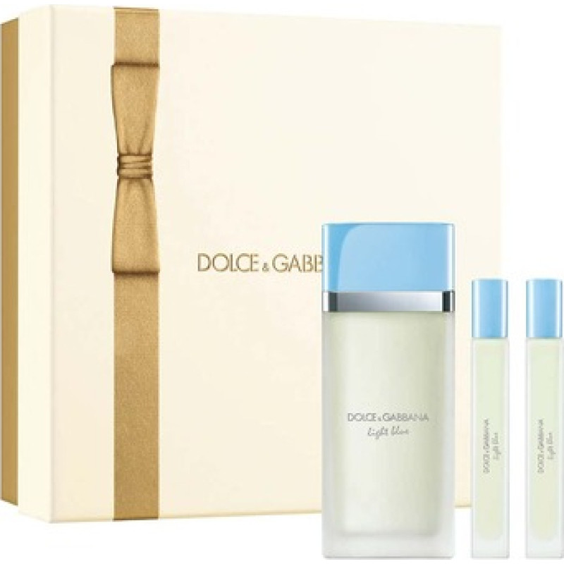 Dolce Gabbana Light Blue D&aacute;rkov&aacute; sada EDT 100 ml a miniaturka EDT 2 x 10 ml