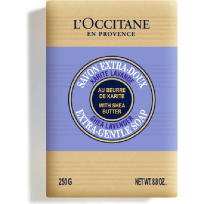 L&acute;occitane Shea Butter Extra Gentle Soap Lavender ( levandule ) - Extra mild soap