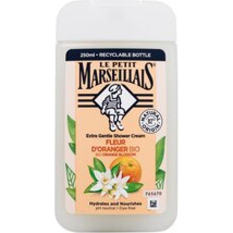 Le Petit Marseillais Extra Gentle Shower Cream Organic Orange Blossom