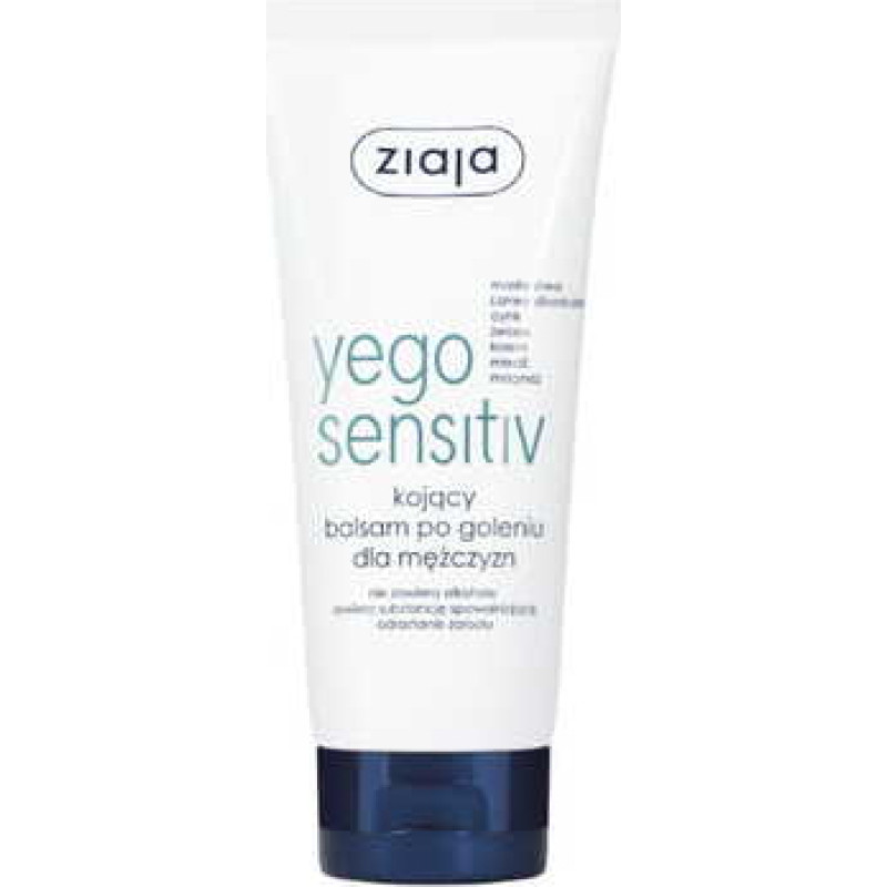 Ziaja Yego Sensitiv Soothing Aftershave Balm - Zklidňuj&iacute;c&iacute; a hydratačn&iacute; kr&eacute;m pro muže