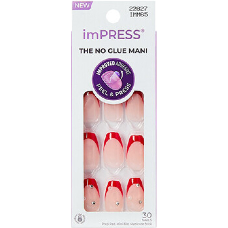 Kiss My Face imPRESS Nails Happy World - Samolepic&iacute; nehty ( 30 ks )