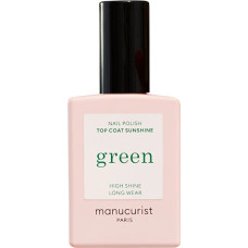 Green Top Coat Sunshine Nail Polish 15 ml