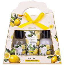 Accentra Lemon & Bergamot Essential Botanics Body Care Gift Box - D&aacute;rkov&aacute; sada do koupele