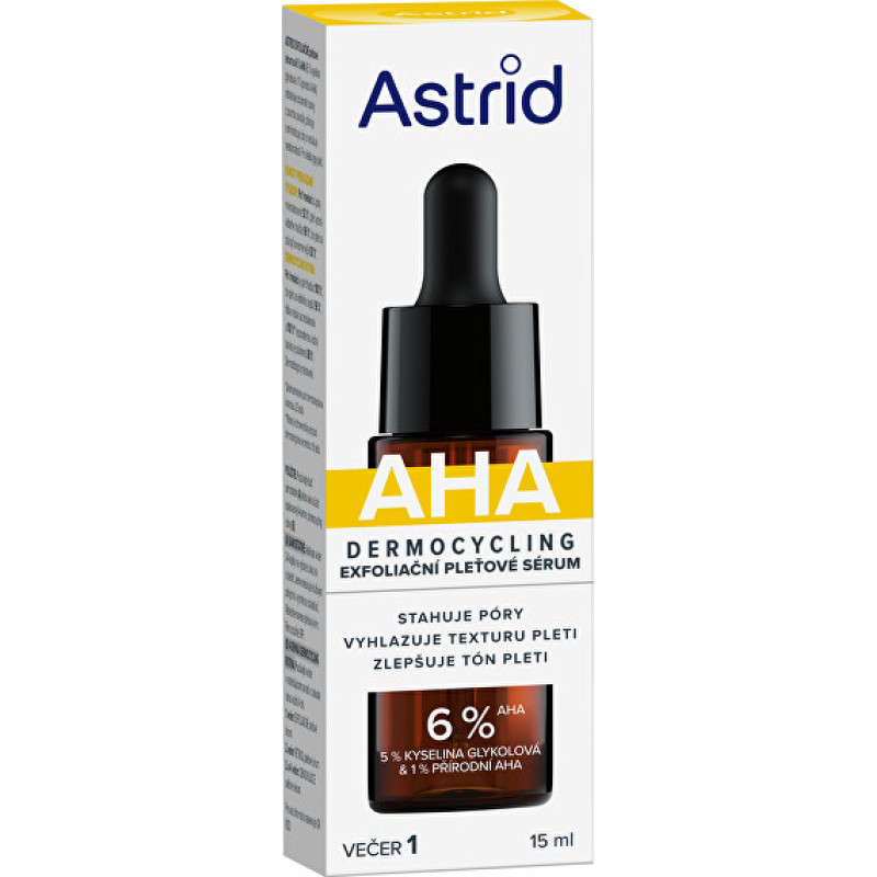 Dermocycling AHA exfoliating facial serum 15 ml