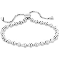 Delicate steel bracelet with beads New Beads TJ-0592-B-27