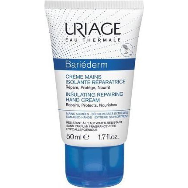Dziedinošs un atjaunojošs roku krēms Bariéderm (Insulating Repairing Hand Cream) 50 ml