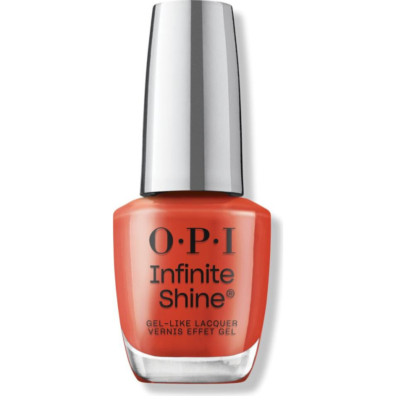 OPI Infinite Shine Gel-Like Lacquer Knock 'Em Red Nagu laka 15 ml