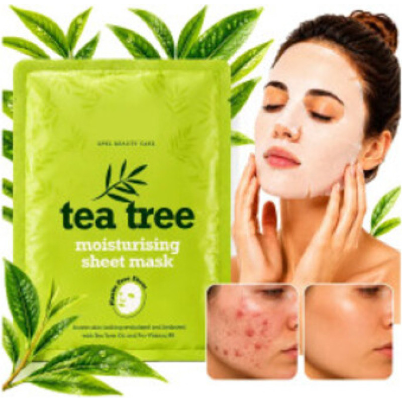 Xpel Tea Tree Moisturising Sheet Mask - Pleťov&aacute; maska