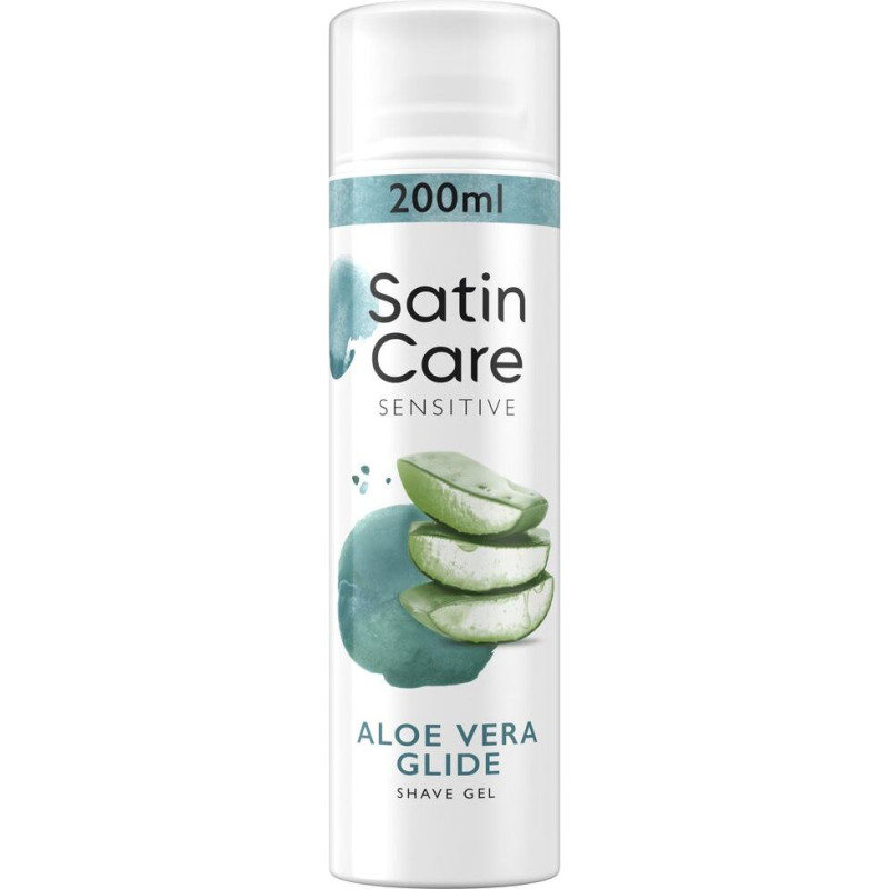 Skušanās želeja SATIN CARE Sensitive, 200ml