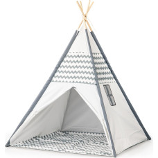Ecotoys Tipi Wigwam Play Tent with Full Floor &ndash; Playhouse for Kids ECOTOYS