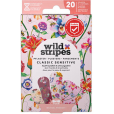 Wild Stripes Classic Sensitive Vintage Flowers - Hypoalergenn&iacute; n&aacute;plasti ( 20 ks )