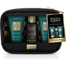 Baylis & Harding Men Body Care Trio ( Black Pepper & Ginseng ) - D&aacute;rkov&aacute; sada v ta&scaron;tičce ( 3 ks )