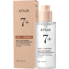 ANUA Rīsu 7 Ceramīda Mitrinošais Barjeras Serums 50ml - Uzturējošs un izgaismojošs sejas serums