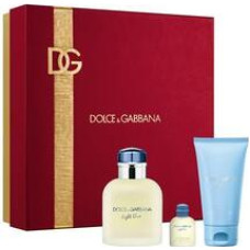 Dolce Gabbana Light Blue Pour Homme D&aacute;rkov&aacute; sada EDT 75 ml, sprchov&yacute; gel 50 ml a miniaturka EDT 4,5 ml