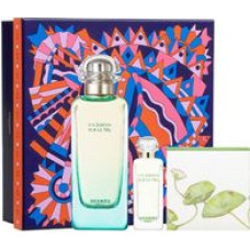 Hermes Un Jardin Sur Le Nil Gift Set EDT 100ml, Solid Soap 50g and Mini EDT 7.5ml