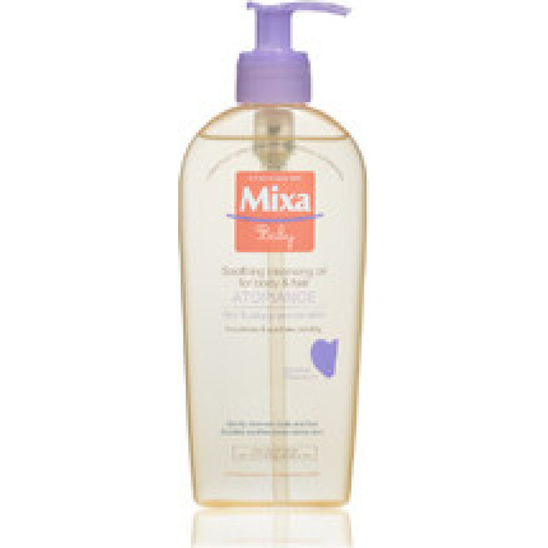 Mixa Soothing Cleansing Oil For Body & Hair ( for Kids )