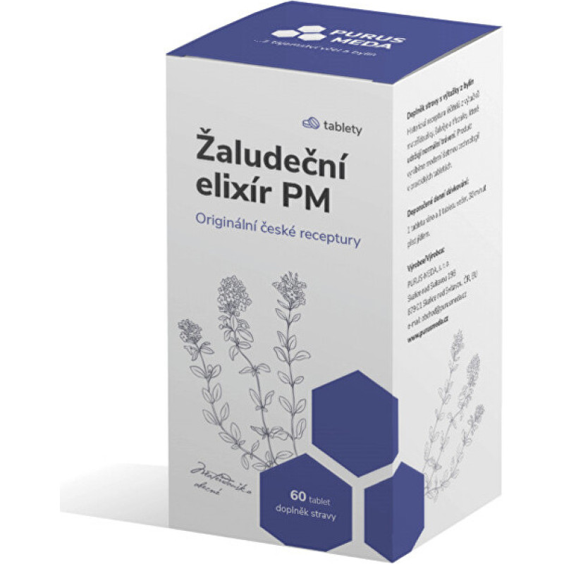 Gastric elixir PM 60 tablets