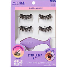 Kiss My Face imPRESS No Glue Strip Lash 02 - Uměl&eacute; řasy