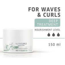 Mitrinoša matu maska Wella Nutricurls 150 ml