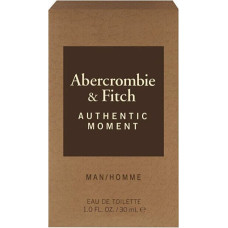 Tualetes ūdens Abercrombie & Fitch Authentic Moment Man, 30 ml