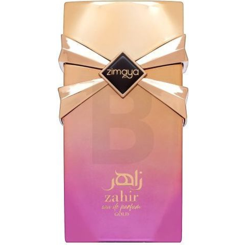 Zimaya Zahir Gold Eau de Parfum 100 ml – eleganta koksnes un muskusa smarža viņai