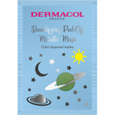 Dermacol Beautifying Peel-off Metallic Mask Cleansing