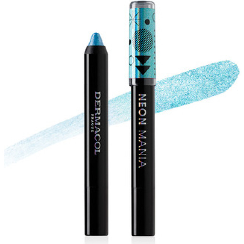 Dermacol Neon Mania 12H Mermaid Eyeshadow - Očn&iacute; st&iacute;ny