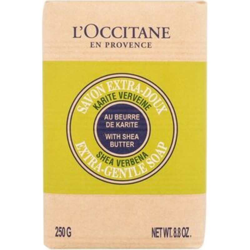 L&acute;occitane Extra-Gentle Soap Shea Verbena - Solid soap with shea butter and verbena