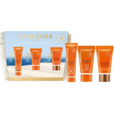 Lancaster The Essential Travel Collection Set - D&aacute;rkov&aacute; sada p&eacute;če na opalov&aacute;n&iacute;