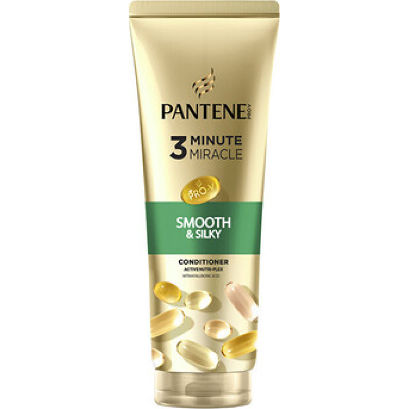 Pantene 3 Minute Miracle Smooth & Silky Conditioner - Vyhlazuj&iacute;c&iacute; kondicion&eacute;r