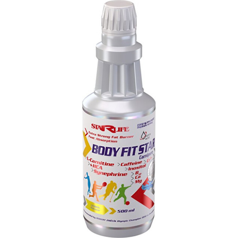 Body fit STAR 500 ml - Flavor: Třešeň