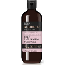 Goodness Natural Body Wash Rose & Nutmeg Shower Gel 500 ml