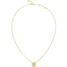 Delicate gold-plated necklace Wild Flower JUBN05502JWYGT/U