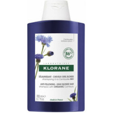 Klorane Chrpa BIO Shampoo - &Scaron;ampon neutralizuj&iacute;c&iacute; žlut&eacute; t&oacute;ny