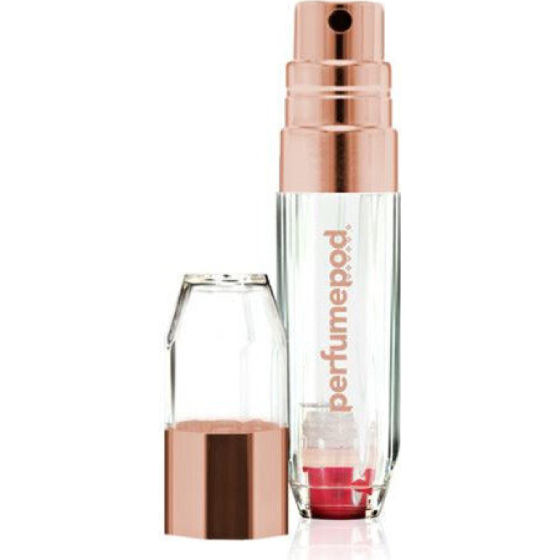 Uzpildāms smaržu aerosols Travalo Crystal 5 ml, rozā, 1 gab.