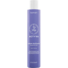 Kemon Actyva Colore Brillante Anti-Yellow Shampoo - Neutralizuj&iacute;c&iacute; &scaron;ampon pro blond vlasy