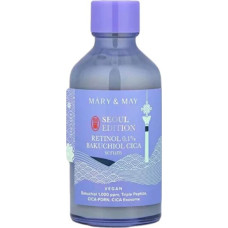 Serums Mary&May Seoul Edition Retinols 0,1% Bakuchiols CICA 80 ml pretgrumbu, nostiprinošs, nomierinošs