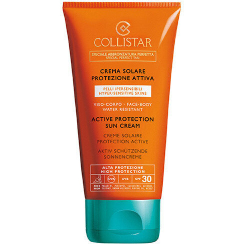 Collistar Active Protection saules krēms sejai un ķermenim SPF30, 150 ml