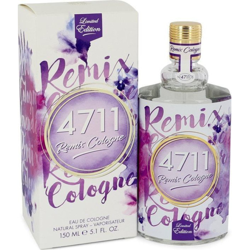 Odekolons 4711 Unisex Original 2019 Remix Lavendel EDC sievietēm/vīriešiem, 150ml