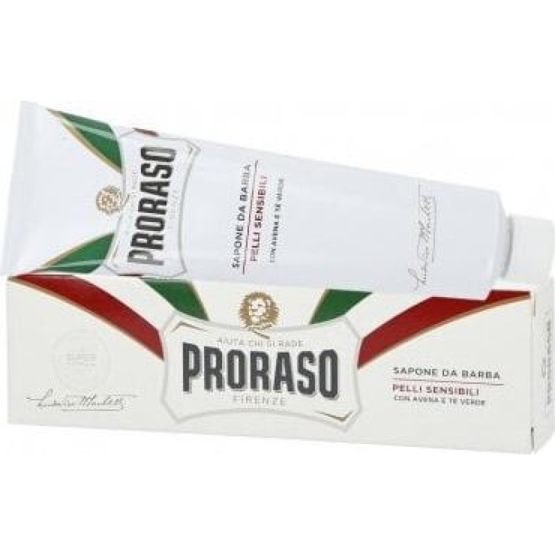 PRORASO Balsams skūtis jutīgai ādai, baltā līnija, 150 ml