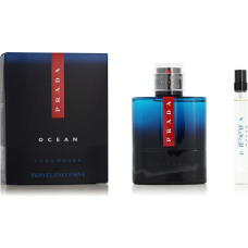 Komplekts Prada Luna Rossa Ocean vīriešiem: tualetes ūdens EDT, 100 ml + tualetes ūdens EDT, 10 ml