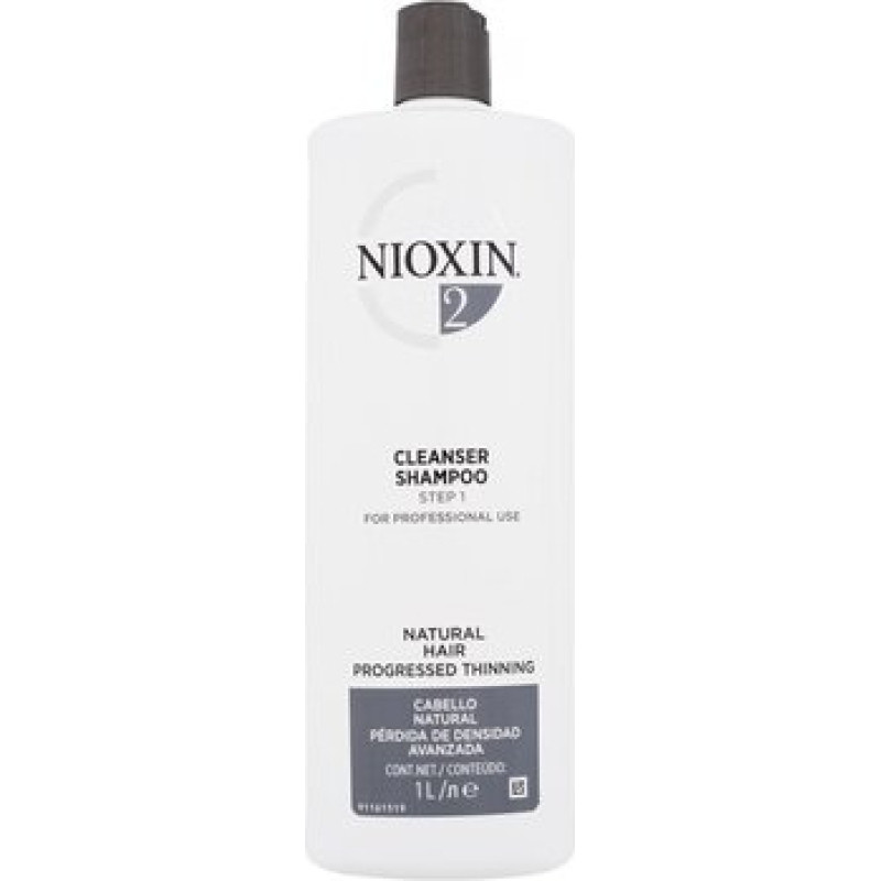 Nioxin System 2 Cleanser Fine Hair Noticeably Thinning