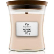 WoodWick aromātiska svece White Honey, 85 g