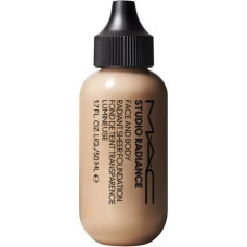 Sejas un ķermeņa grima pamats MAC Studio Radiance Face And Body Radiant Sheer, 50 ml, N1