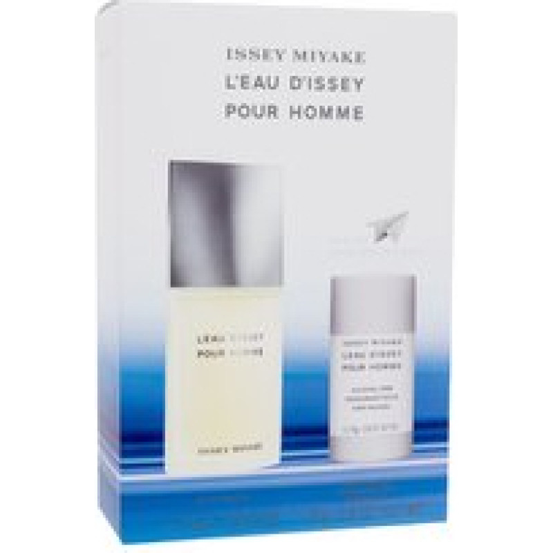 Issey Miyake L'Eau D'Issey pour Homme Gift Set EDT 75 ml and deostick L'Eau D'Issey pour Homme 75